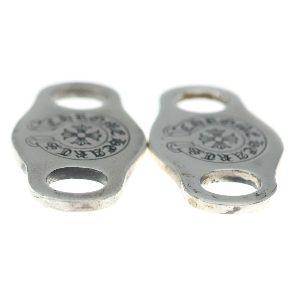CHROME HEARTS(クロムハーツ) SHOELACE SET V1 シューレース デュブレ 2個セット シルバー BCA313