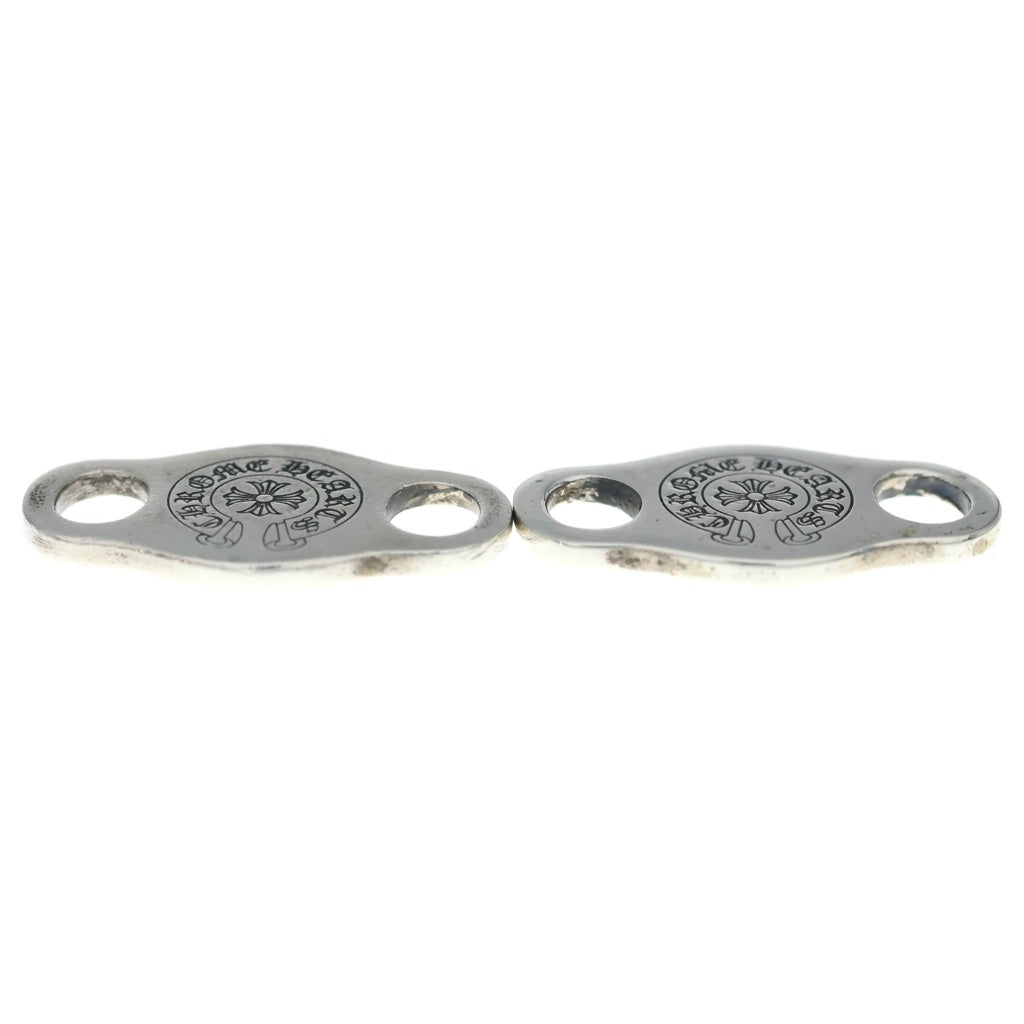 CHROME HEARTS(クロムハーツ) SHOELACE SET V1 シューレース デュブレ 2個セット シルバー BCA313