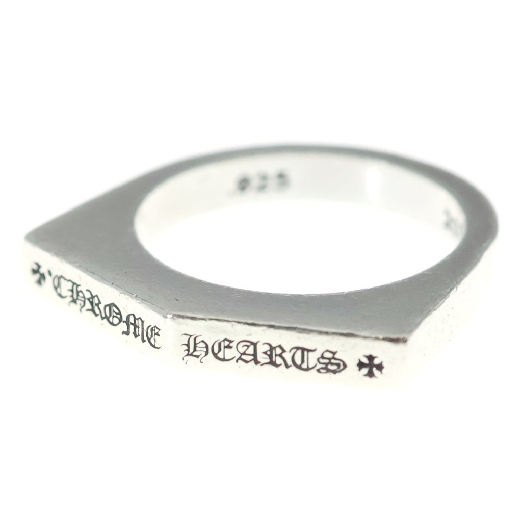 CHROME HEARTS(クロムハーツ) CH LOGO STACK シーエイチロゴ スタック リング シルバー