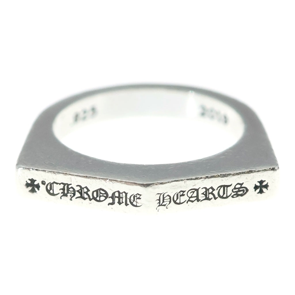 CHROME HEARTS(クロムハーツ) CH LOGO STACK シーエイチロゴ スタック リング シルバー