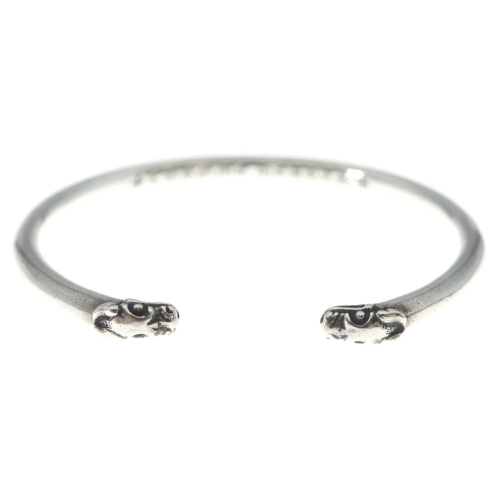 CHROME HEARTS(クロムハーツ) BANGLE DOUBLE DOG ダブルドッグ バングル ブレスレット シルバー BCA125