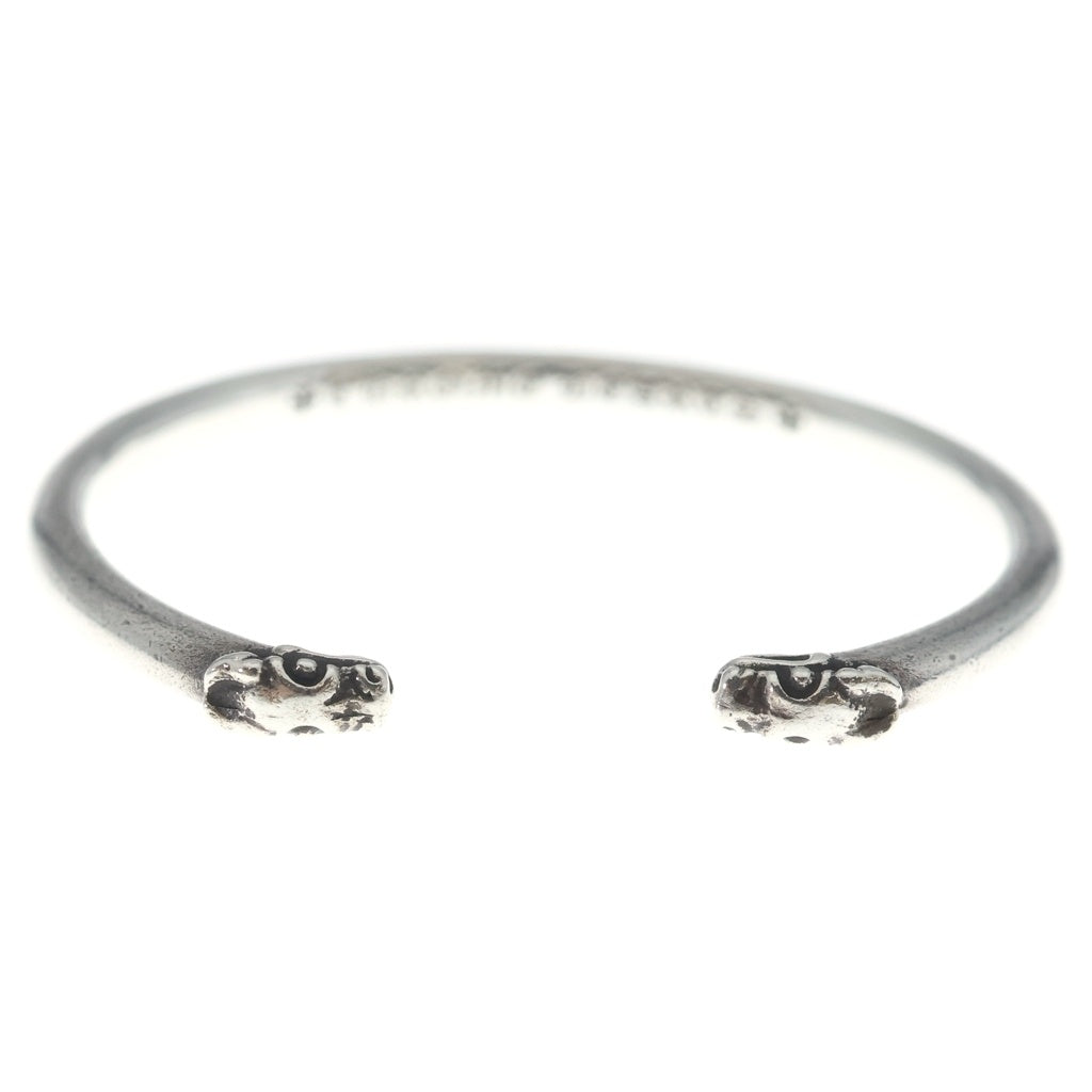 CHROME HEARTS(クロムハーツ) BANGLE DOUBLE DOG ダブルドッグ バングル ブレスレット シルバー BCA125