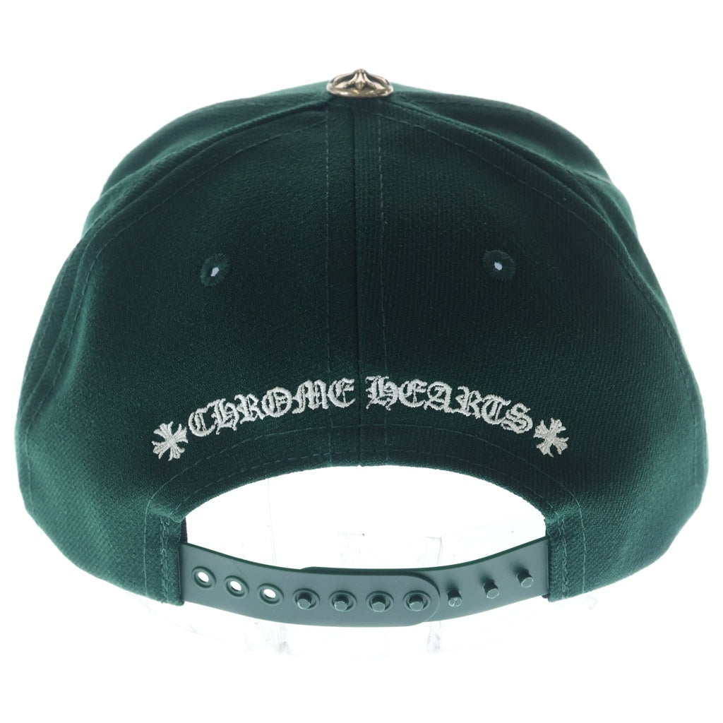 CHROME HEARTS(クロムハーツ) CH HAT CHロゴ刺繍ベースボールキャップ グリーン
