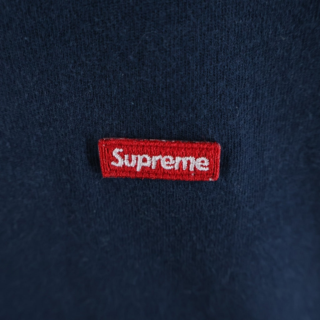 SUPREME(シュプリーム) 24SS Small Box Logo L/S Tee スモールボックスロゴ 長袖Tシャツ ロンT ネイビー