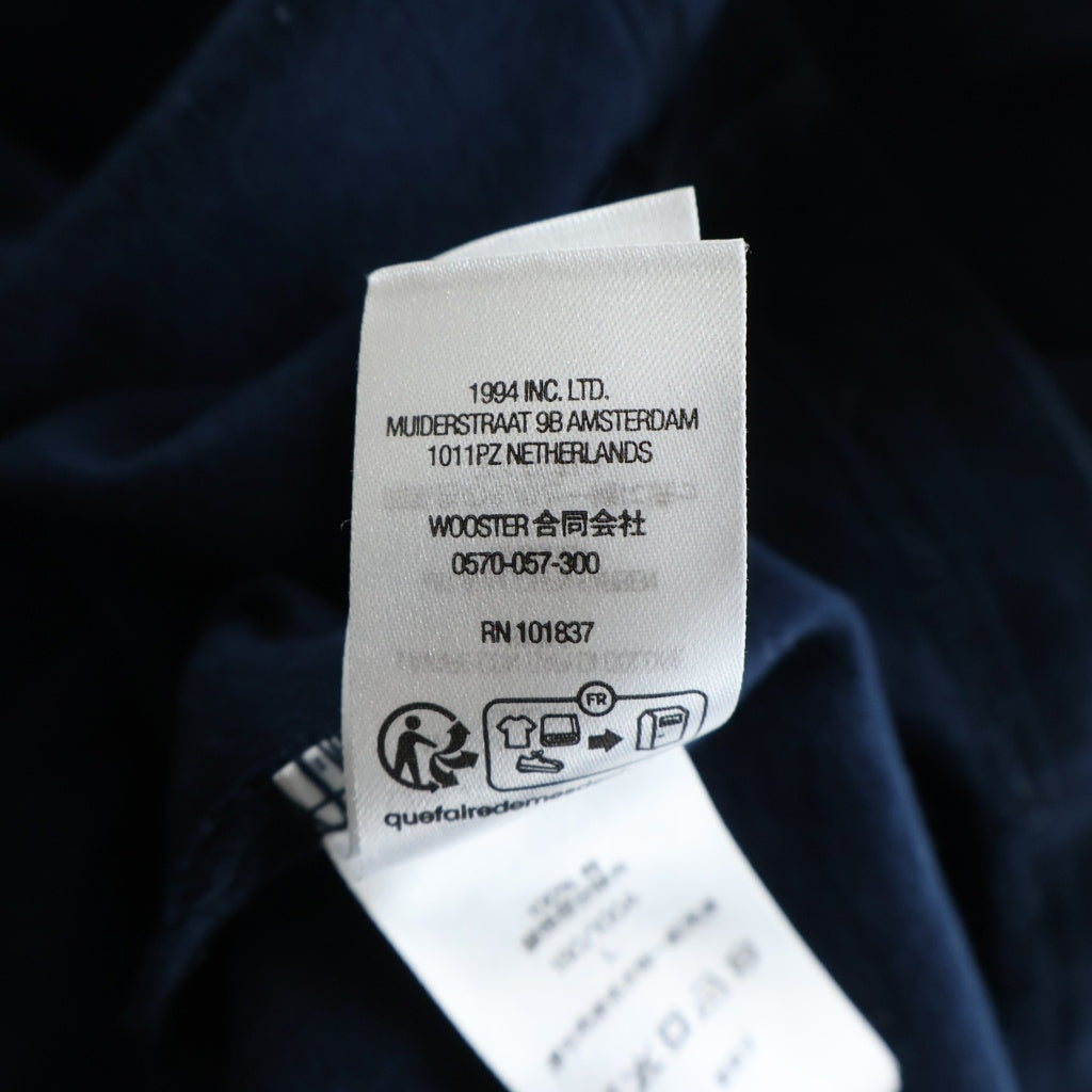 SUPREME(シュプリーム) 24SS Small Box Logo L/S Tee スモールボックスロゴ 長袖Tシャツ ロンT ネイビー