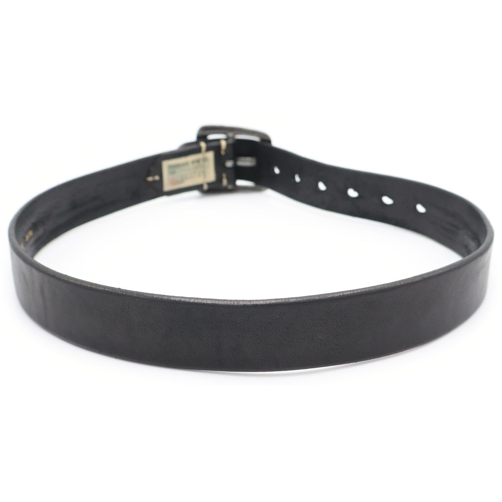 Vintage Works(ヴィンテージワークス) Cバックル レザーベルト ブラック DH5536