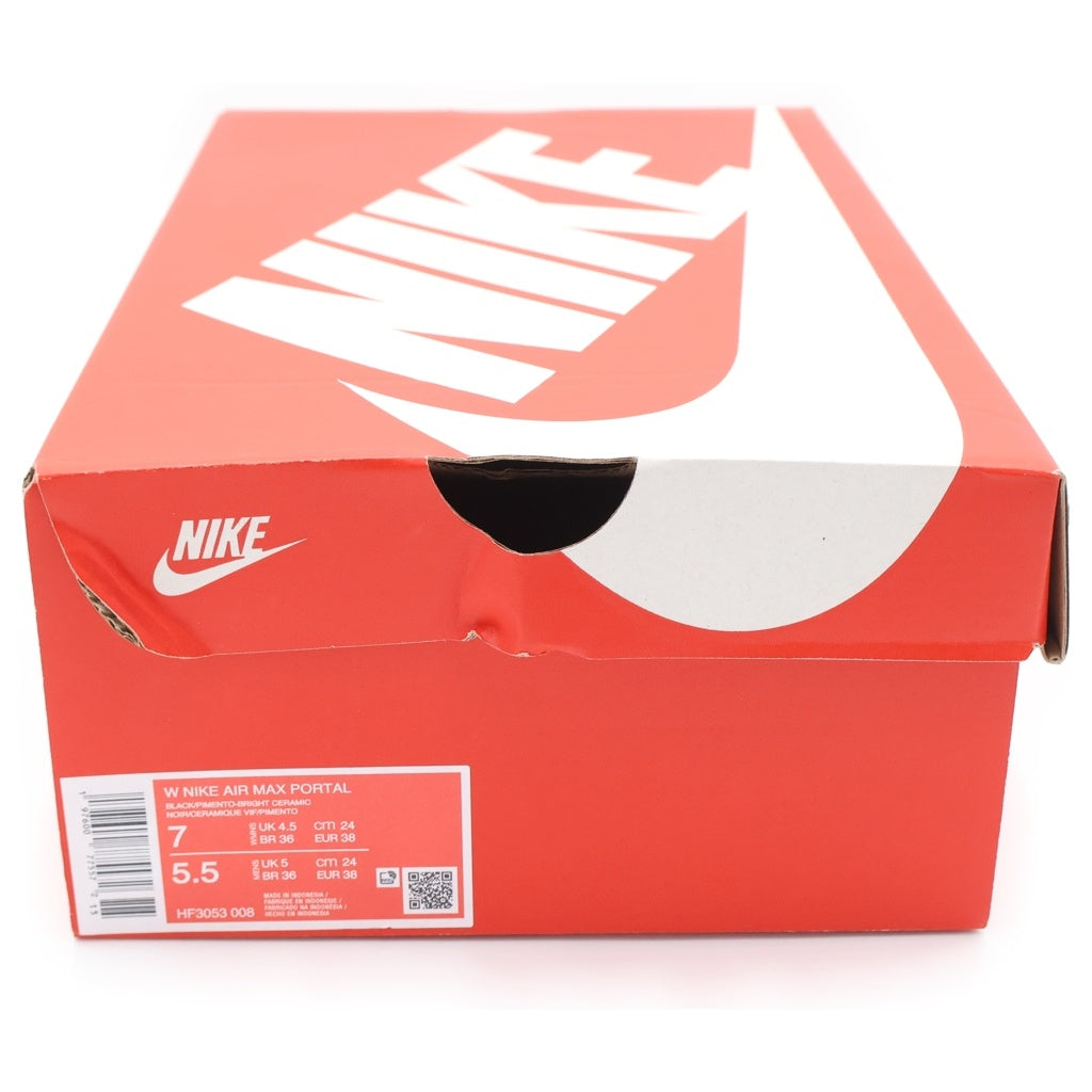 NIKE(ナイキ) AIR MAX PORTAL エアマックス マックスポータル ローカットスニーカー オレンジ/ブラック US7/24cm HF3053-014 レディース