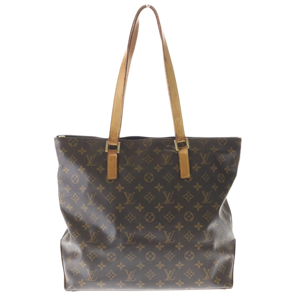 LOUIS VUITTON(ルイヴィトン) カバピアノ モノグラム PVC レザー ハンド トートバッグ ゴールド金具 ブラウン M51148 AR0060 レディース