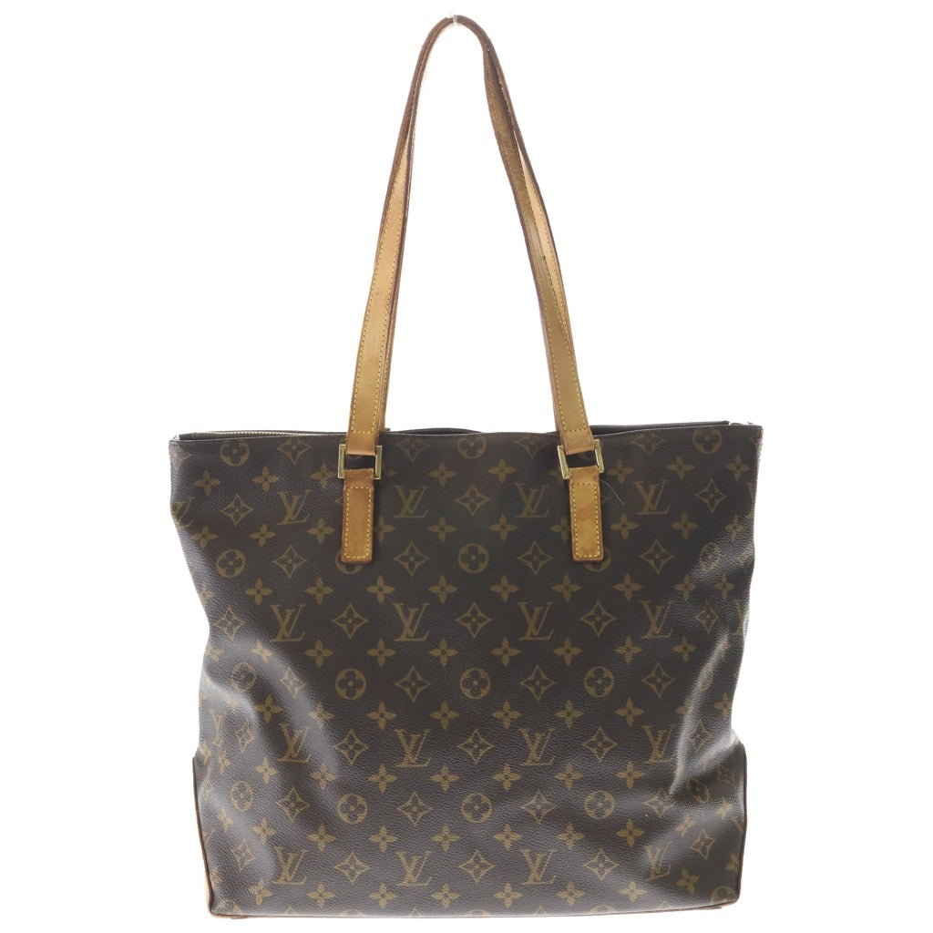 LOUIS VUITTON(ルイヴィトン) カバピアノ モノグラム PVC レザー ハンド トートバッグ ゴールド金具 ブラウン M51148 AR0060 レディース