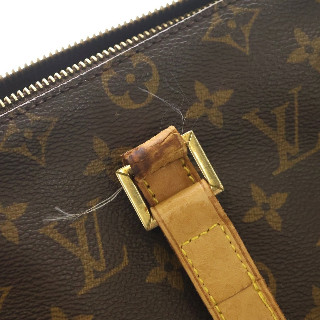 LOUIS VUITTON(ルイヴィトン) カバピアノ モノグラム PVC レザー ハンド トートバッグ ゴールド金具 ブラウン M51148 AR0060 レディース