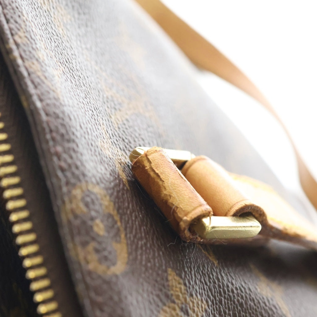LOUIS VUITTON(ルイヴィトン) カバピアノ モノグラム PVC レザー ハンド トートバッグ ゴールド金具 ブラウン M51148 AR0060 レディース
