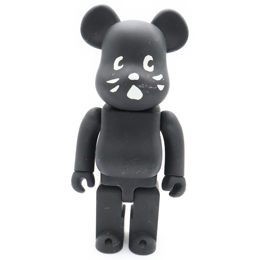 MEDICOM TOY(メディコムトイ) BE@RBRICK にゃー 400% フィギュア 人形 ブラック