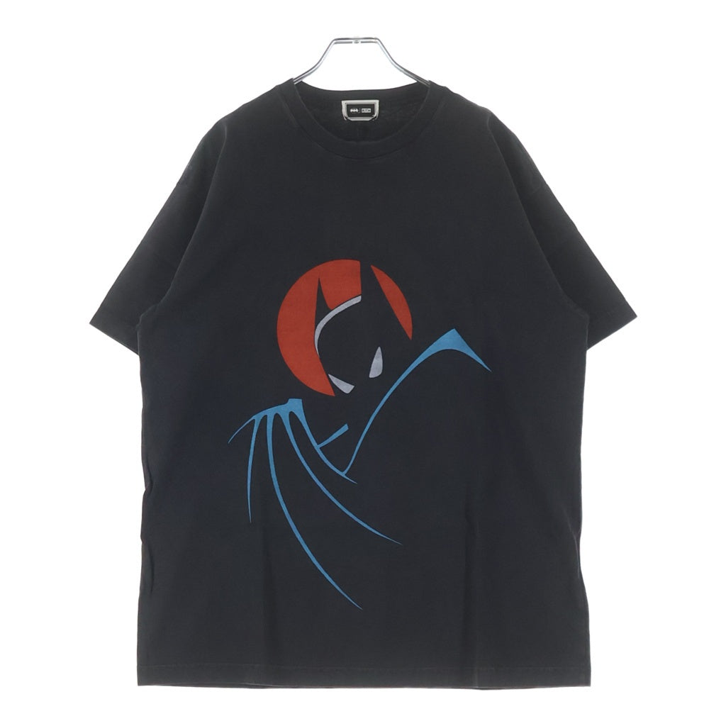 KITH(キス) × BATMAN ANIMATED VINTAGE TEE バットマン プリント 半袖Tシャツ カットソー ブラック