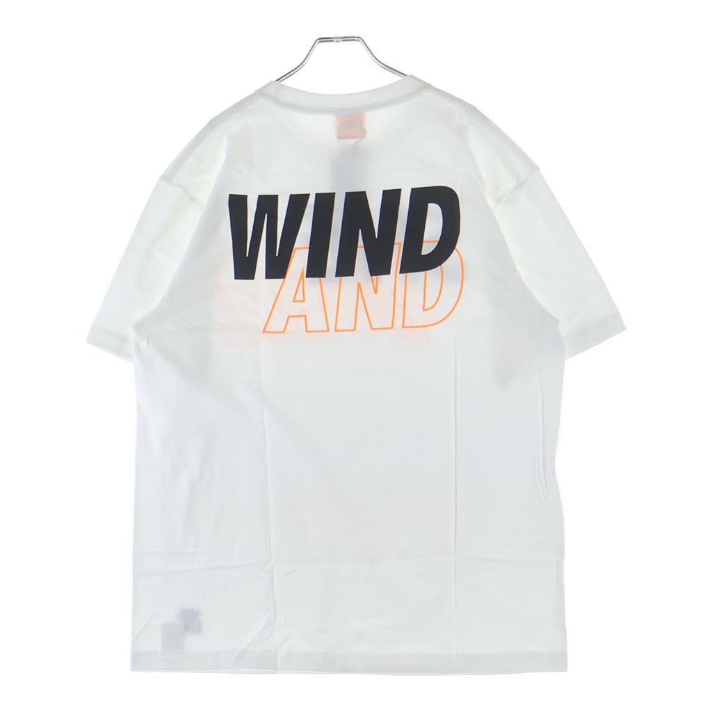 FR2(エフアールツー) ×WIND AND SEA ウィンダンシー プリント 半袖Tシャツ ホワイト