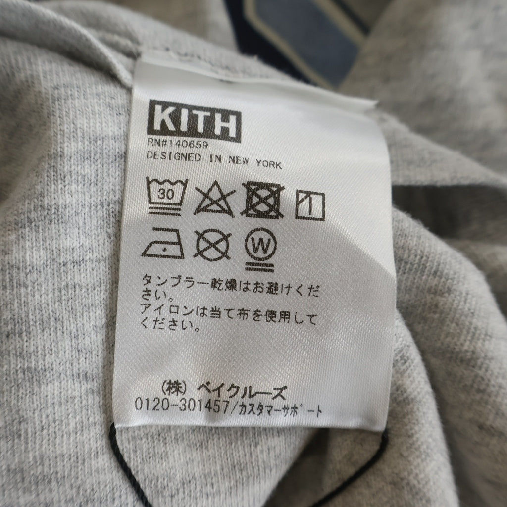 KITH(キス) UNC フロントプリント 半袖Tシャツ カットソー グレー