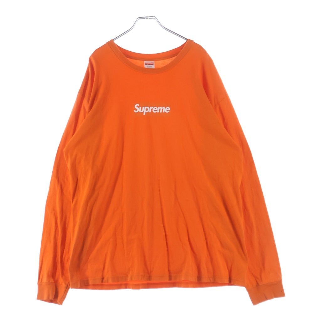 SUPREME(シュプリーム) 20AW Box Logo L/S Tee ボックスロゴ 長袖Tシャツ カットソー オレンジ