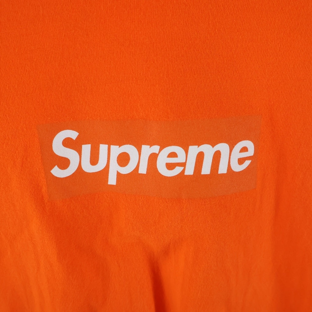 SUPREME(シュプリーム) 20AW Box Logo L/S Tee ボックスロゴ 長袖Tシャツ カットソー オレンジ