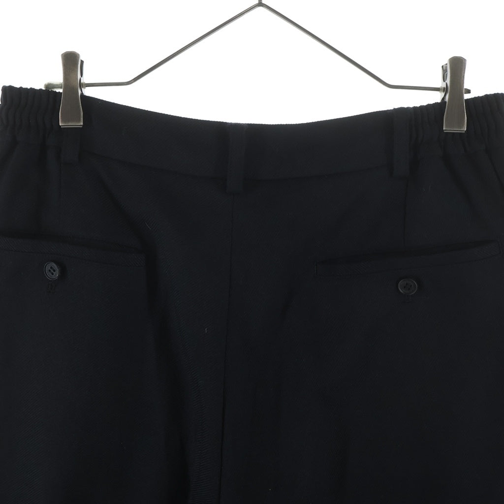 COMME des GARCONS HOMME(コムデギャルソンオム) Wool Gabardine Pants ウールギャバパンツ ボトムス ブラック