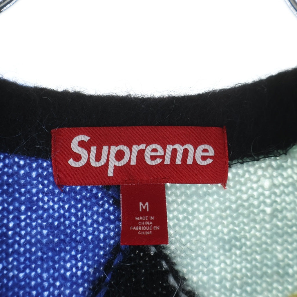 SUPREME(シュプリーム) Brushed Argyle Zip Up Vest ブラッシュドアーガイルジップアップベスト マルチ