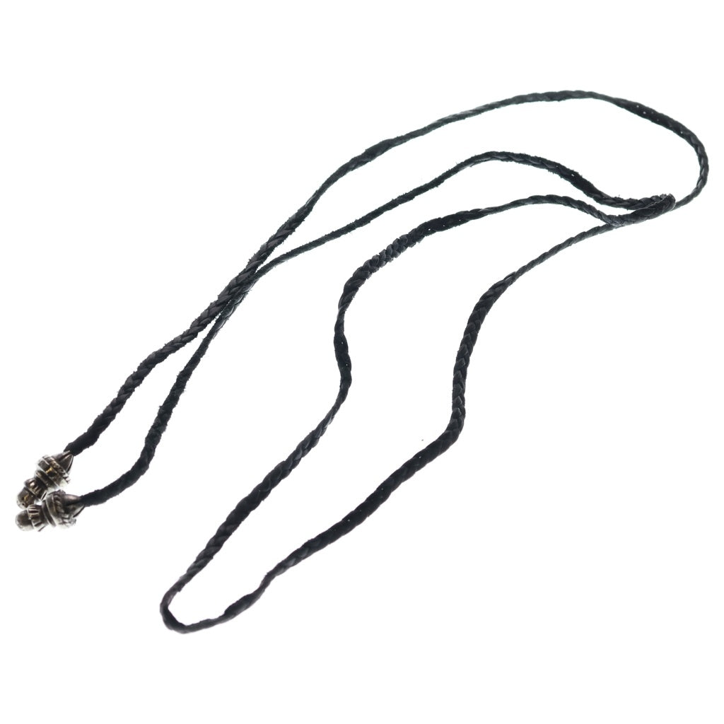 CHROME HEARTS(クロムハーツ) レザーブレード ボロチップ ブラック/シルバー