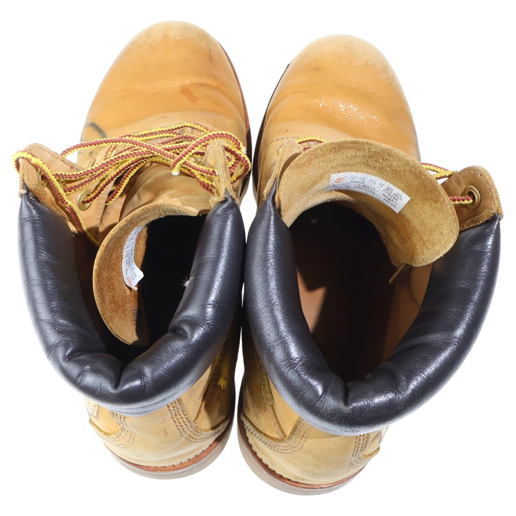 Timberland(ティンバーランド) ×Jimmy Choo 6INCH GRAFFIC BOOTS ×ジミーチュウ 6インチ グラフィックデザイン ブーツ ブラウン