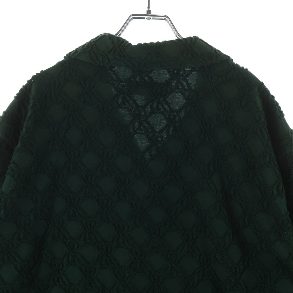 KITH(キス) Embroidered Open Collar Shirt エンブロイダリー オープンカラー半袖シャツ グリーン 25051060000920
