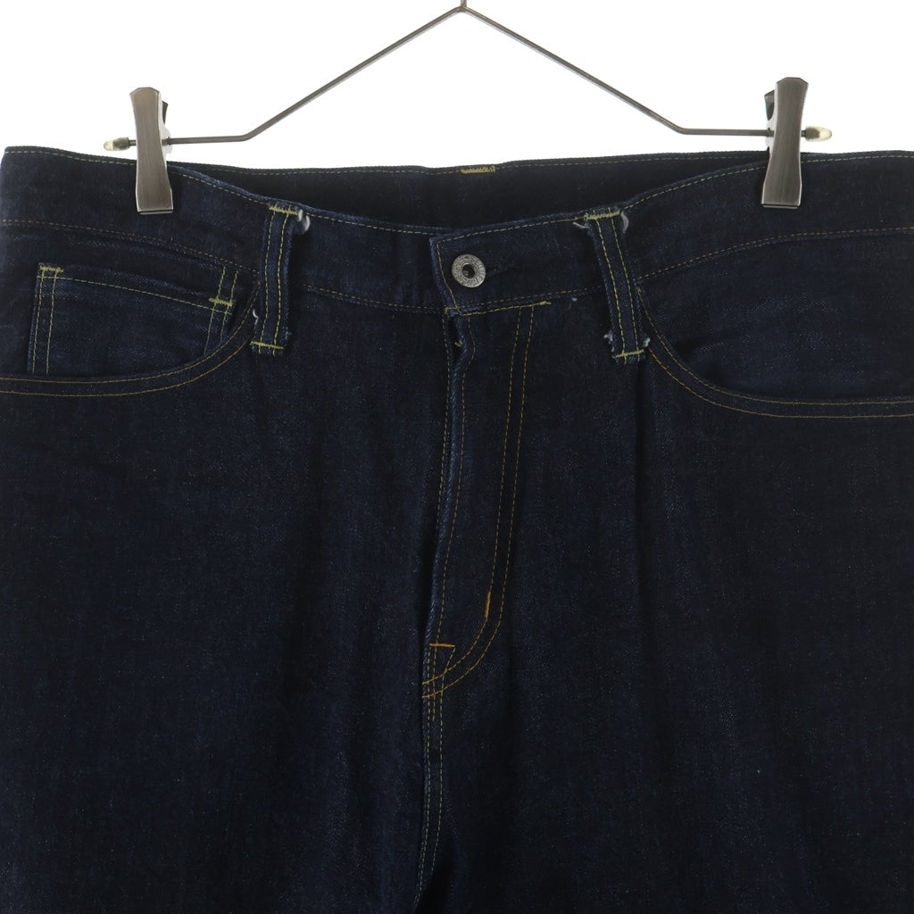 FRAGMENT DESIGN(フラグメントデザイン) ×SEQUEL Baggy Denim Pants シークエル バギーデニムパンツ バックデザインロゴ刺繍 ボトムス インディゴ 81-3-6438-9170