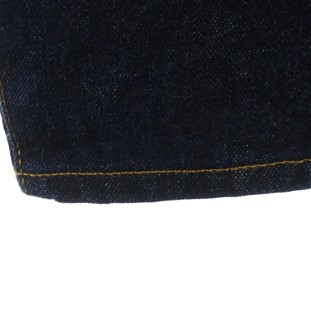 FRAGMENT DESIGN(フラグメントデザイン) ×SEQUEL Baggy Denim Pants シークエル バギーデニムパンツ バックデザインロゴ刺繍 ボトムス インディゴ 81-3-6438-9170