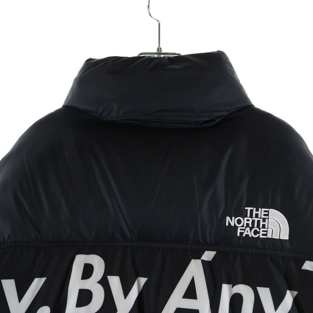 SUPREME(シュプリーム) 15AW ×THE NORTH FACE Nuptse Jacket By Any Means Necessary ザノースフェイス エニー ミーンズ ヌプシダウンジャケット ブラック