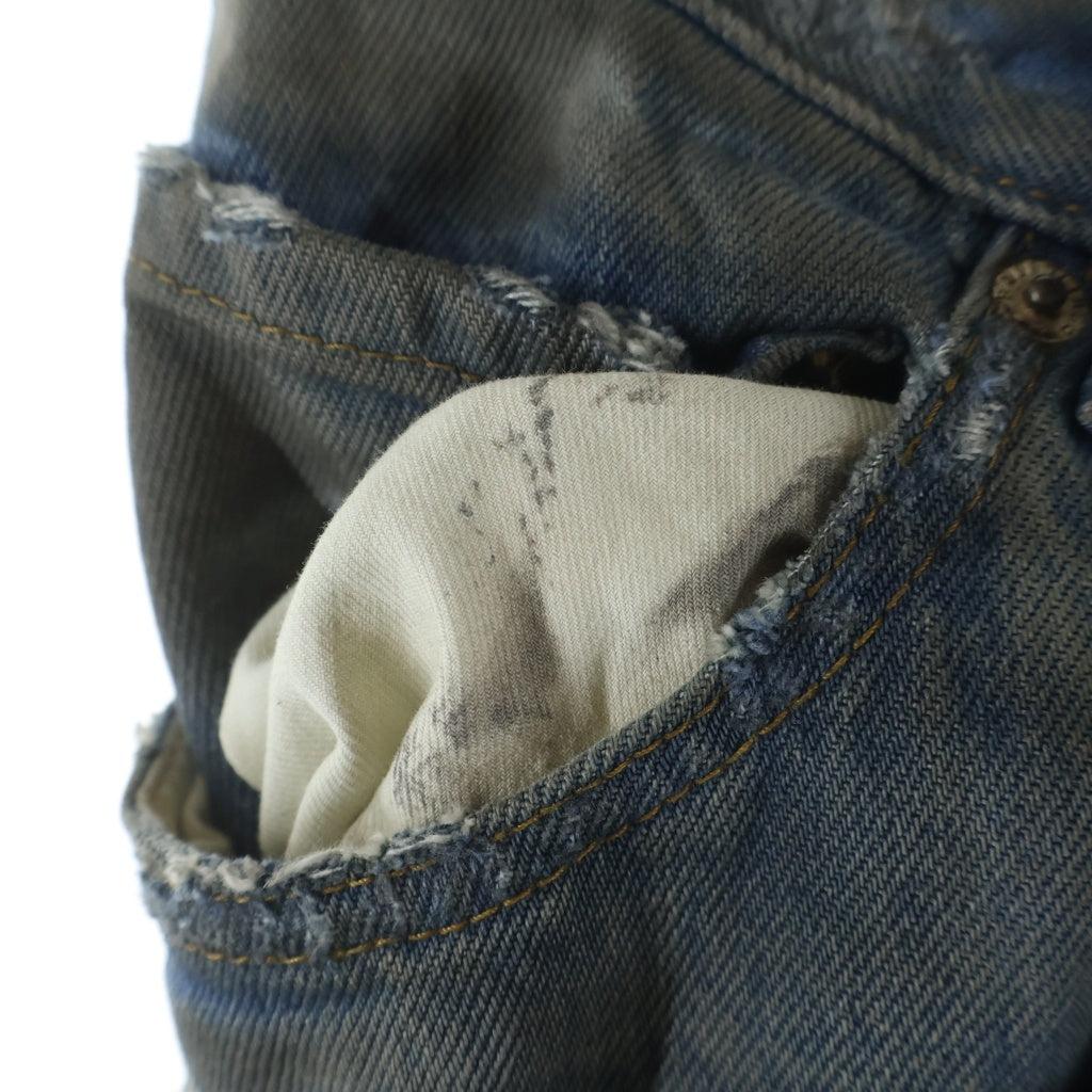 BALENCIAGA(バレンシアガ) 23AW PATCHED POCKET BAGGY JEANS パッチ