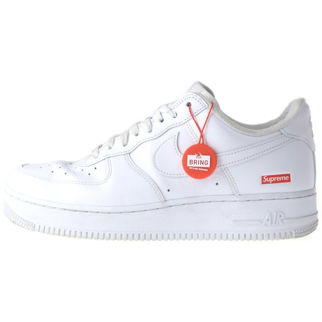 NIKE(ナイキ) ×SUPREME AIR FORCE 1 LOW シュプリーム エア フォース 1 ローカットスニーカー ホワイト US9/27cm CU9225-100