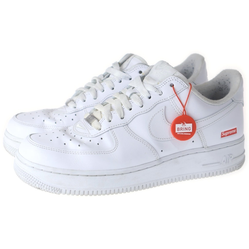 NIKE(ナイキ) ×SUPREME AIR FORCE 1 LOW シュプリーム エア フォース 1 ローカットスニーカー ホワイト US9/27cm CU9225-100