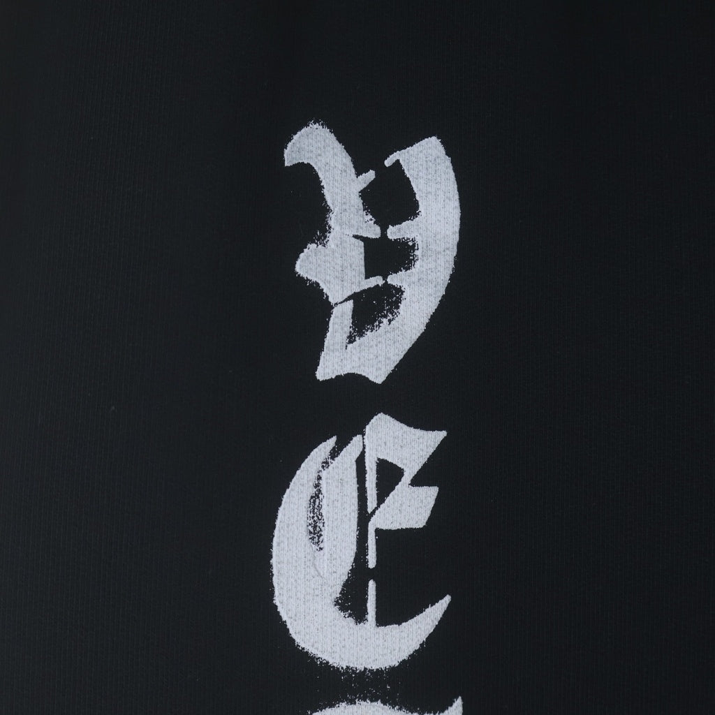 VETEMENTS(ヴェトモン) Anarchy Logo Sweatpants アナーキーロゴ スウェットパンツ ブラック UA52PA270B
