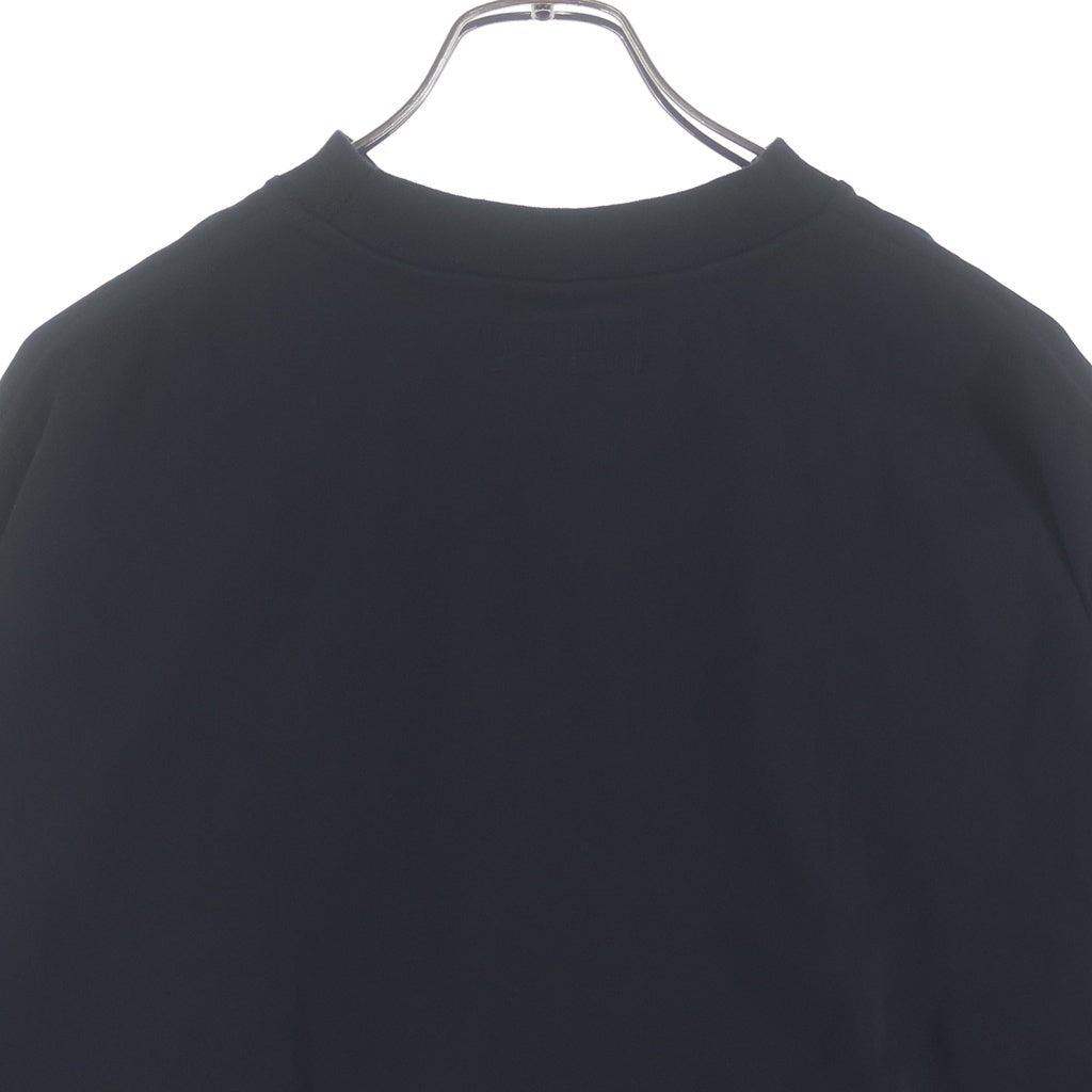 VETEMENTS(ヴェトモン) Logo Label Long-Sleeved T-Shirt ロゴラベル長袖Tシャツ ブラック GVA72XX001