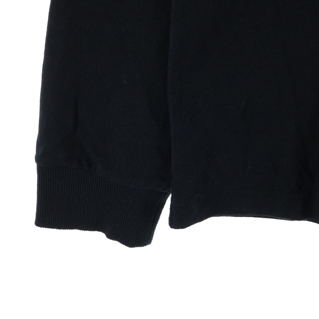 1017 ALYX 9SM(アリクス) Front Logo Print Long-Sleeved T-shirt フロントロゴプリント長袖Tシャツ ブラック