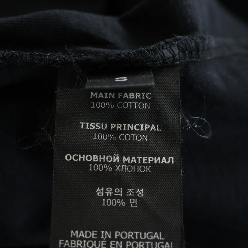 VETEMENTS(ヴェトモン) Logo Label Short-Sleeved T-Shirt ロゴラベル半袖Tシャツ ブラック GVA72XX001