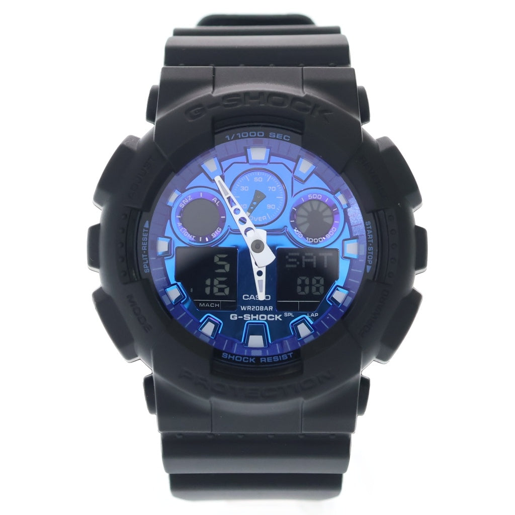 CASIO(カシオ) G-SHOCK Flame Inside Series ジーショックフレームインサイドシリーズ 腕時計 ブラック GA-100FL-1AJF