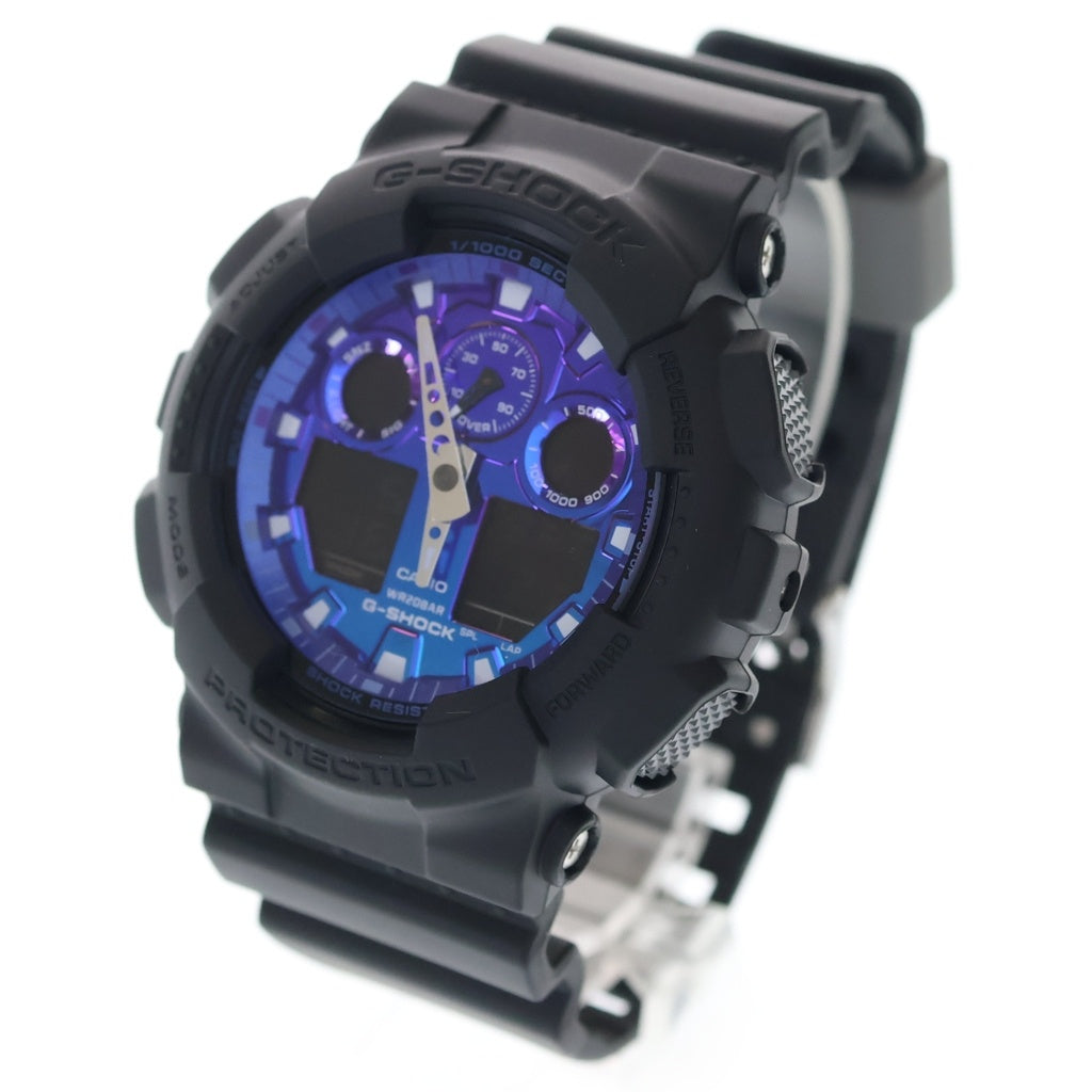 CASIO(カシオ) G-SHOCK Flame Inside Series ジーショックフレームインサイドシリーズ 腕時計 ブラック GA-100FL-1AJF