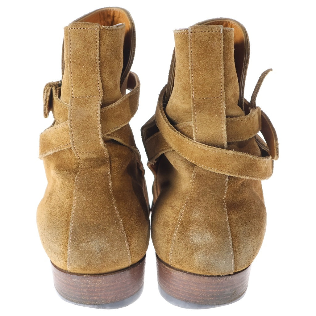 SAINT LAURENT PARIS(サンローランパリ) ショートブーツ スエードブーツ ブラウン WA420092