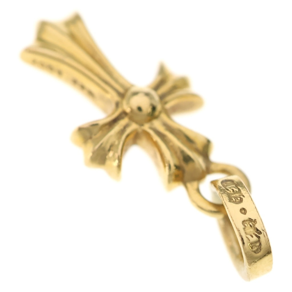 CHROME HEARTS(クロムハーツ) 22K CRS BBYFAT P/DIA ベイビーファットクロス PAVEダイヤ ペンダントトップ ゴールド BCA035