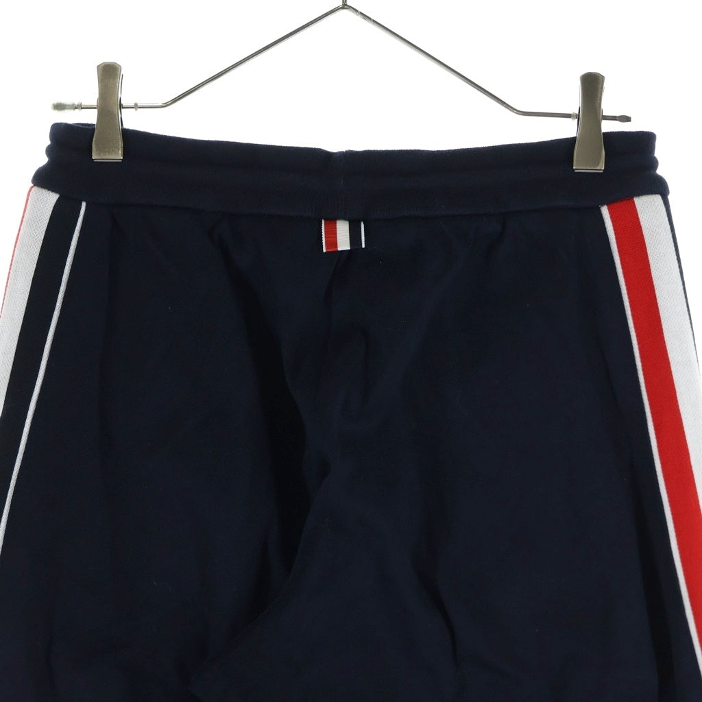 THOM BROWNE(トムブラウン) サイドライン トラックパンツ スウェットパンツ ネイビー MJQ091A