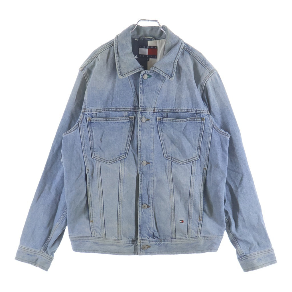 TOMMY HILFIGER(トミーヒルフィガー) バックロゴ デニムジャケット インディゴ