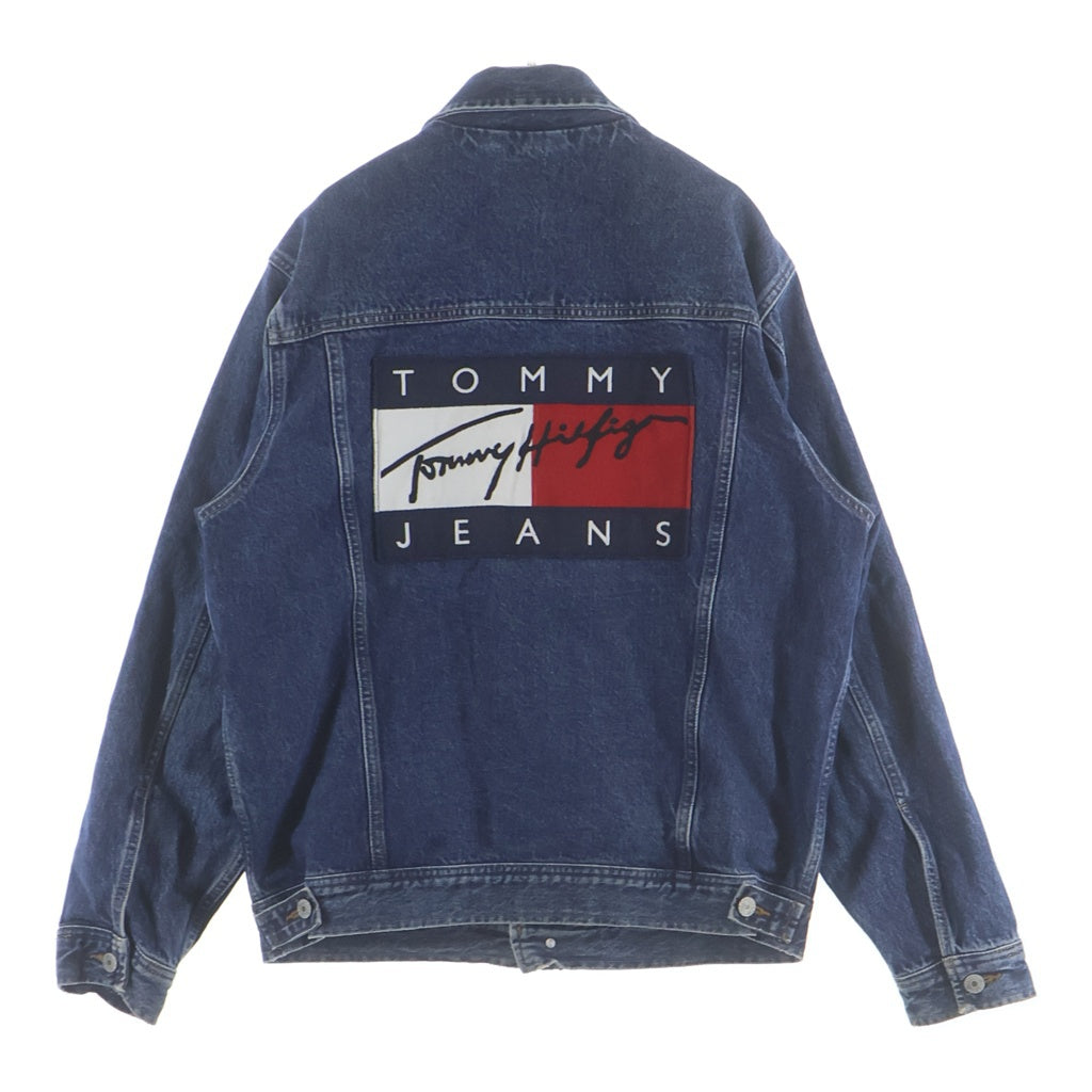 TOMMY HILFIGER(トミーヒルフィガー) バックロゴ デニムジャケット インディゴ