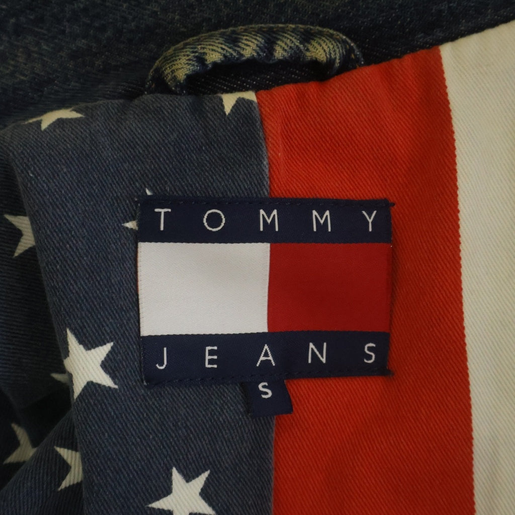 TOMMY HILFIGER(トミーヒルフィガー) バックロゴ デニムジャケット インディゴ