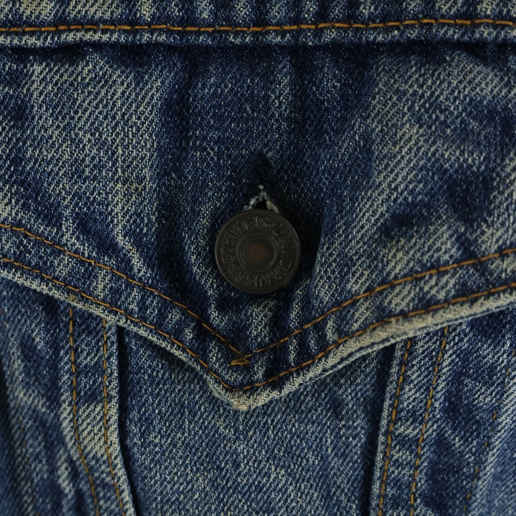Levi's(リーバイス) 70S VINTAGE 不均等V ボタン裏525 ヴィンテージ デニムジャケット インディゴ