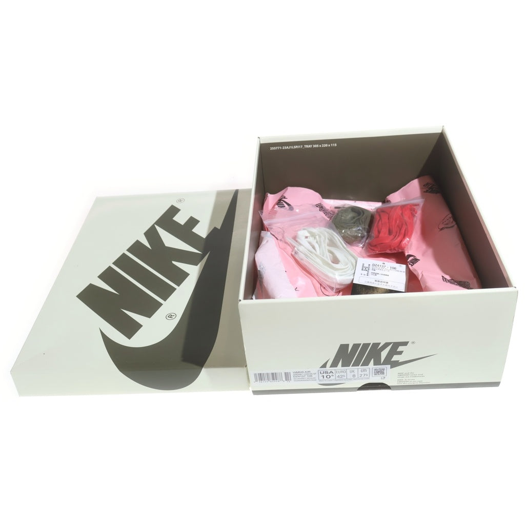 NIKE(ナイキ) ×TRAVIS SCOTT AIR JORDAN 1 LOW OG トラヴィススコット エアジョーダン1 ローカットスニーカー マルチ US10.5/27.5cm DZ4137-106