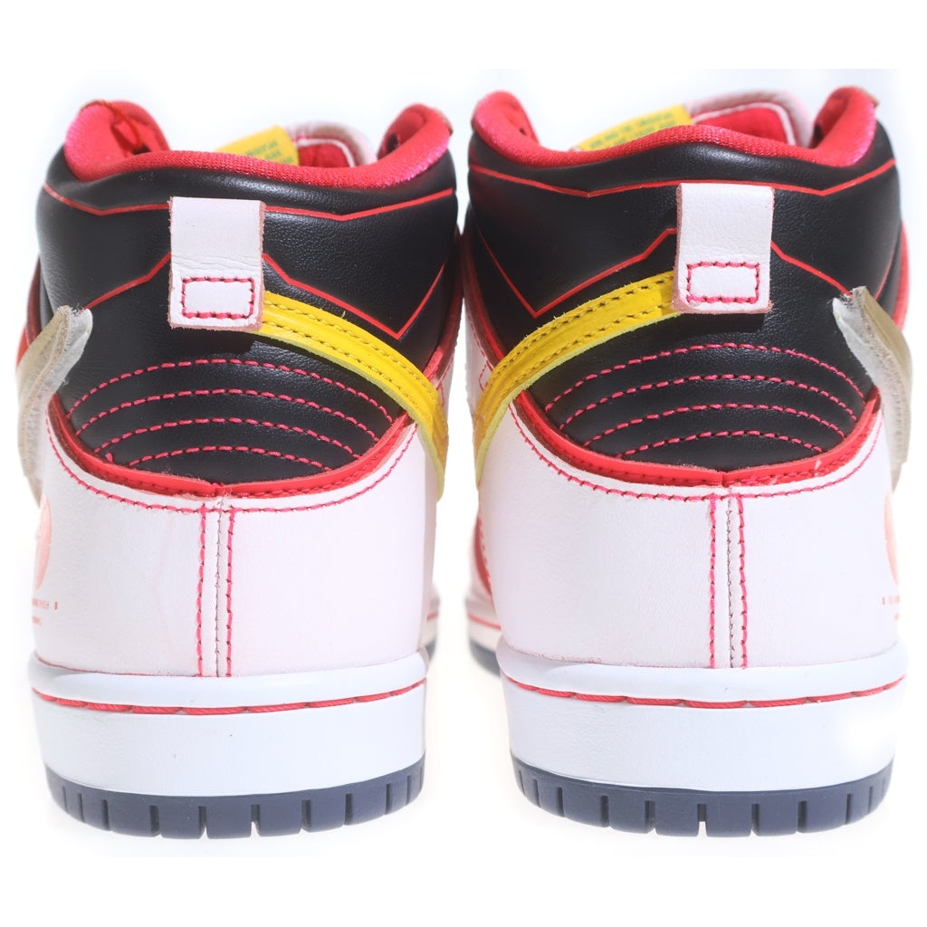 NIKE(ナイキ) NIKE SB DUNK HIGH PRO QS SB ダンク ハイ プロ QS ガンダム ユニコーン スニーカー ホワイト/レッド US7/25cm DH7717-100