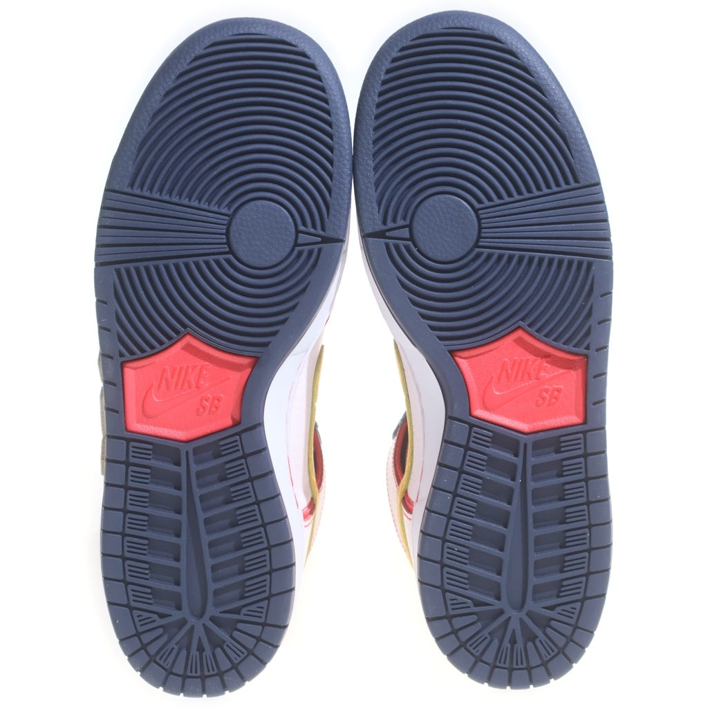 NIKE(ナイキ) NIKE SB DUNK HIGH PRO QS SB ダンク ハイ プロ QS ガンダム ユニコーン スニーカー ホワイト/レッド US7/25cm DH7717-100