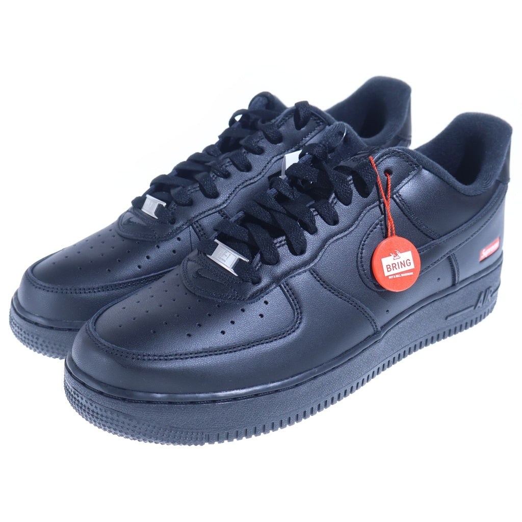 NIKE(ナイキ) ×SUPREME AIR FORCE 1 LOW SP シュプリーム エアフォース1 ローカットスニーカー ブラック US8/28.0cm CU9225-001