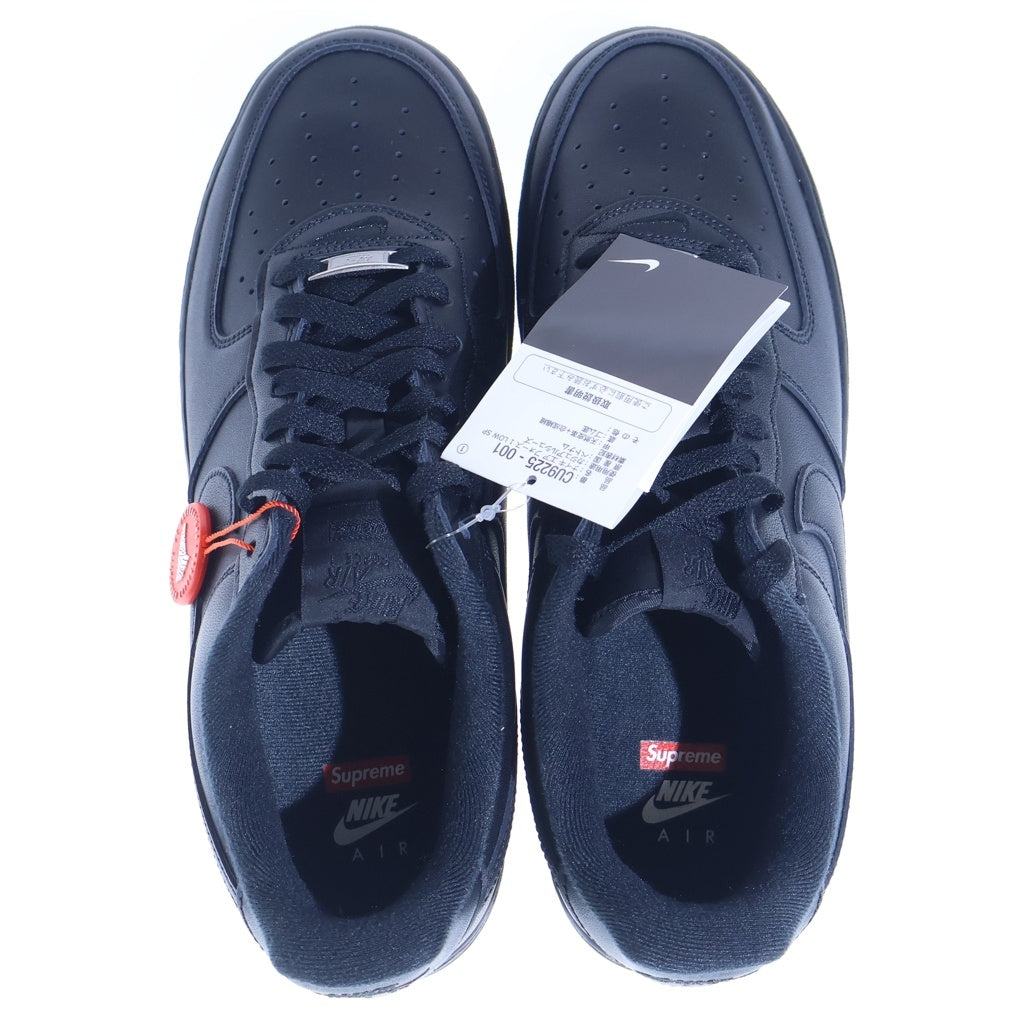 NIKE(ナイキ) ×SUPREME AIR FORCE 1 LOW SP シュプリーム エアフォース1 ローカットスニーカー ブラック US8/28.0cm CU9225-001